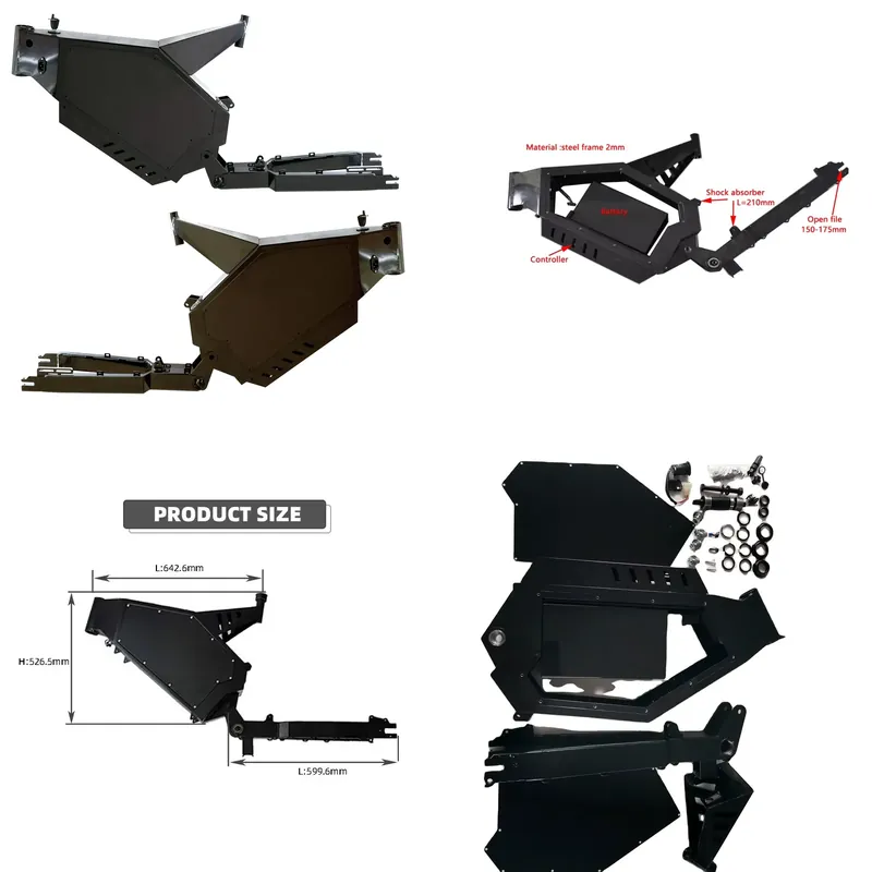 8000W Stealth Bomber Ebike - Quadro de Bicicleta Elétrica Stealth Bomber