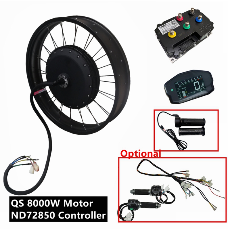 Qs273 Hub Motor 8000W 72V - Kit de Bicicleta Elétrica NBpower/QS273 V3