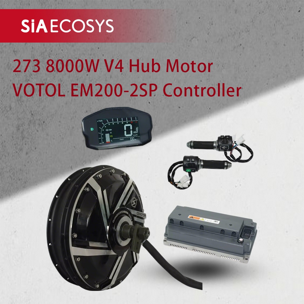 Qs273 Hub Motor 8000W 72V - QSMOTOR QS273 8000W Motor de Cubo