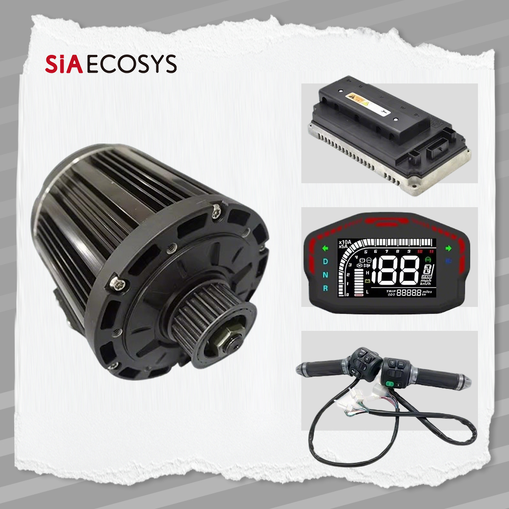 Mid Drive Motor Kit 72V 3000W - Kit de motor de acionamento médio