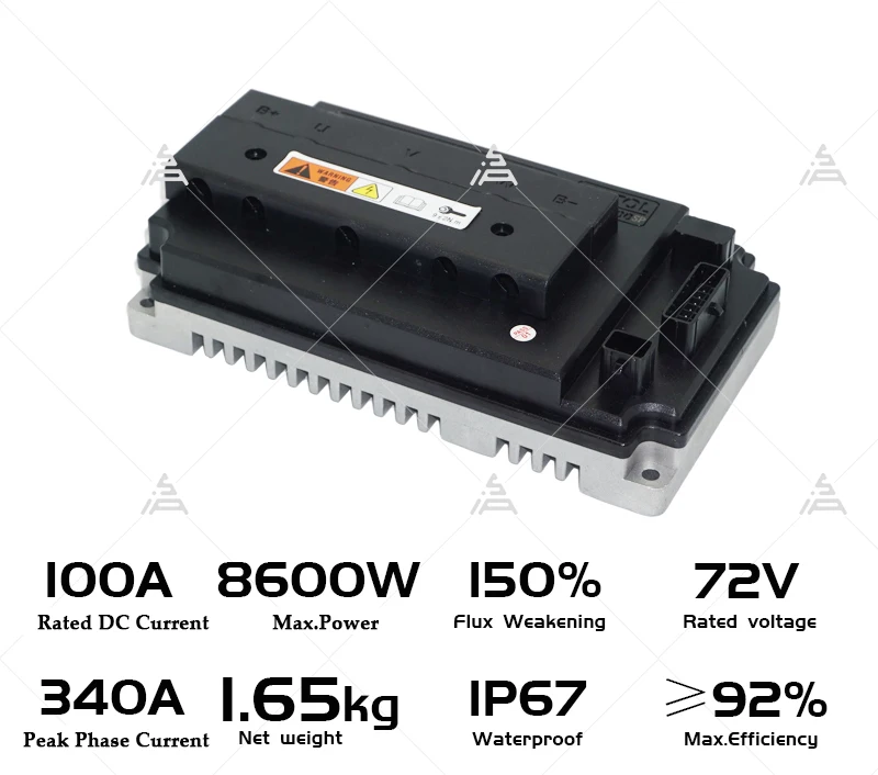 QSMOTOR 205 3000W V3 72V 80KPH - Electric Motorcycle Conversion Kit 72V avaliação e preço