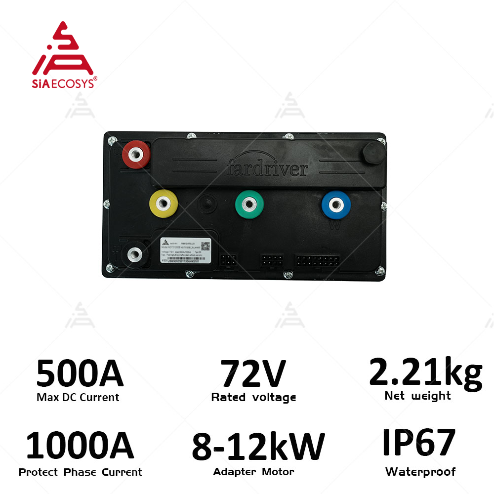 Controlador Fardriver ND721000 - Fardriver Controller 72V 500A avaliação e preço