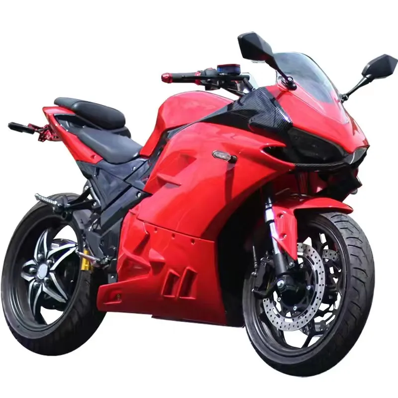 Loyuan 2025 Nova motocicleta e - 72V 5000W Electric Motorcycle avaliação e preço