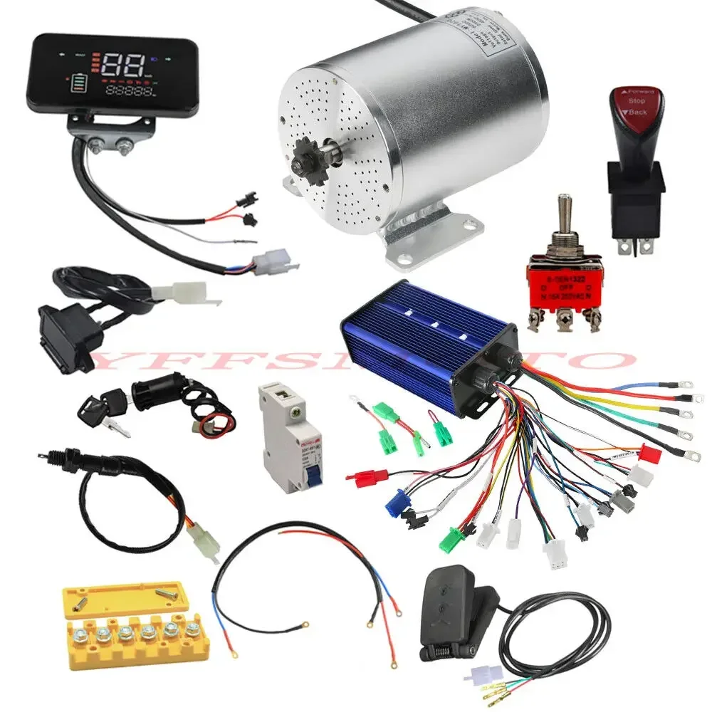 Motor sem escova 72v 3000w my1 - 72V 5000W Electric Motorcycle avaliação e preço