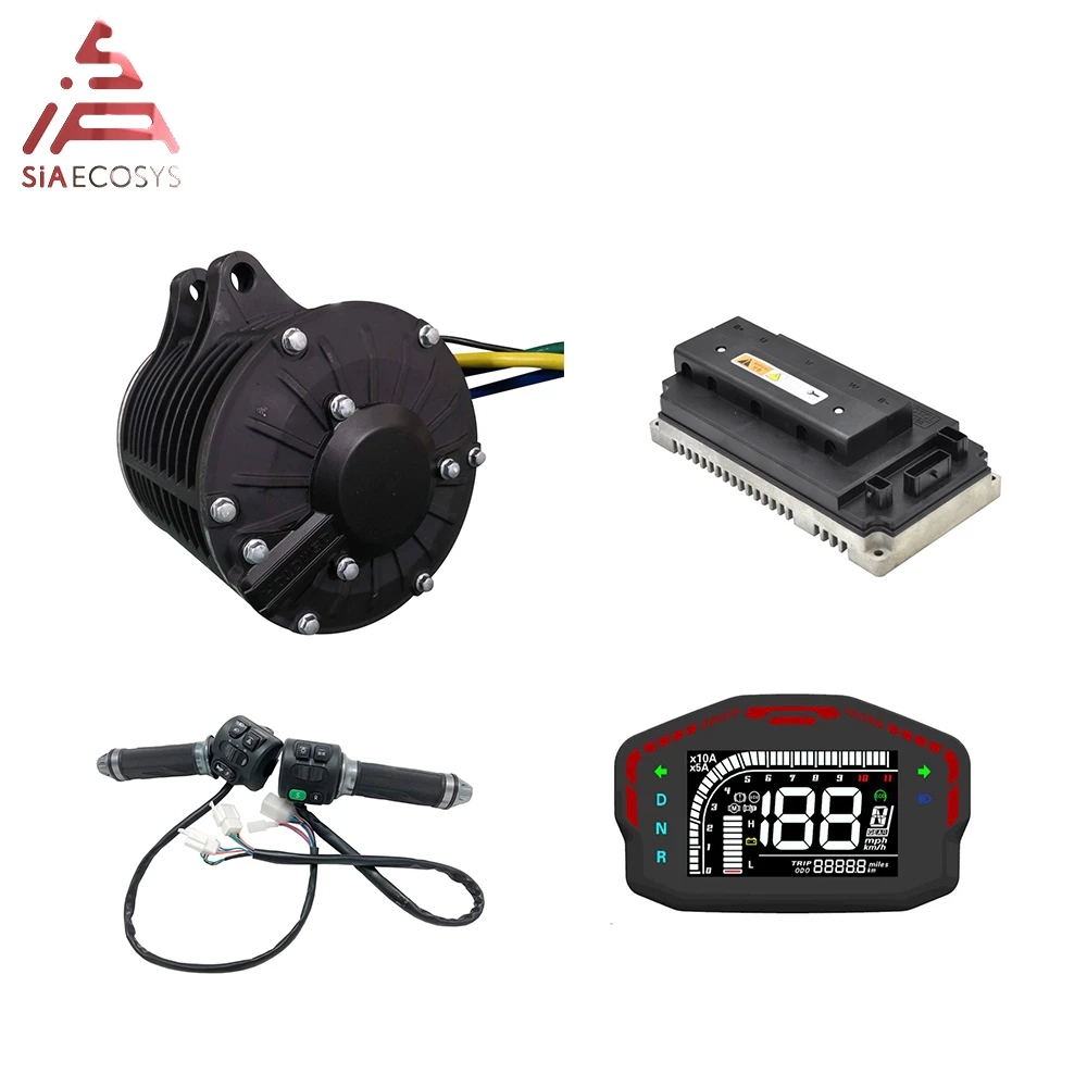 Motor de Tração Central QS138  - Mid Drive Motor Kit 72V 3000W avaliação e preço