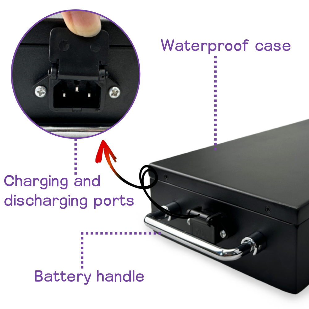 Nova Bateria de Lítio para Veí - 60V 30Ah Electric Scooter Battery avaliação e preço