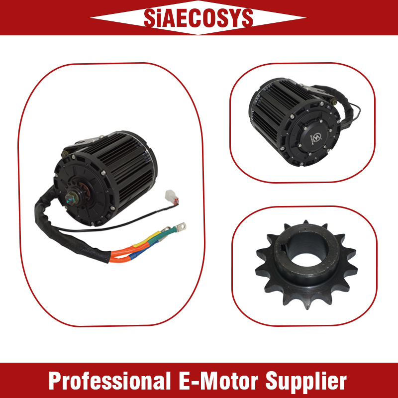 Motor de Tração Central QSMOTO - Mid Drive Motor Kit 72V 3000W avaliação e preço