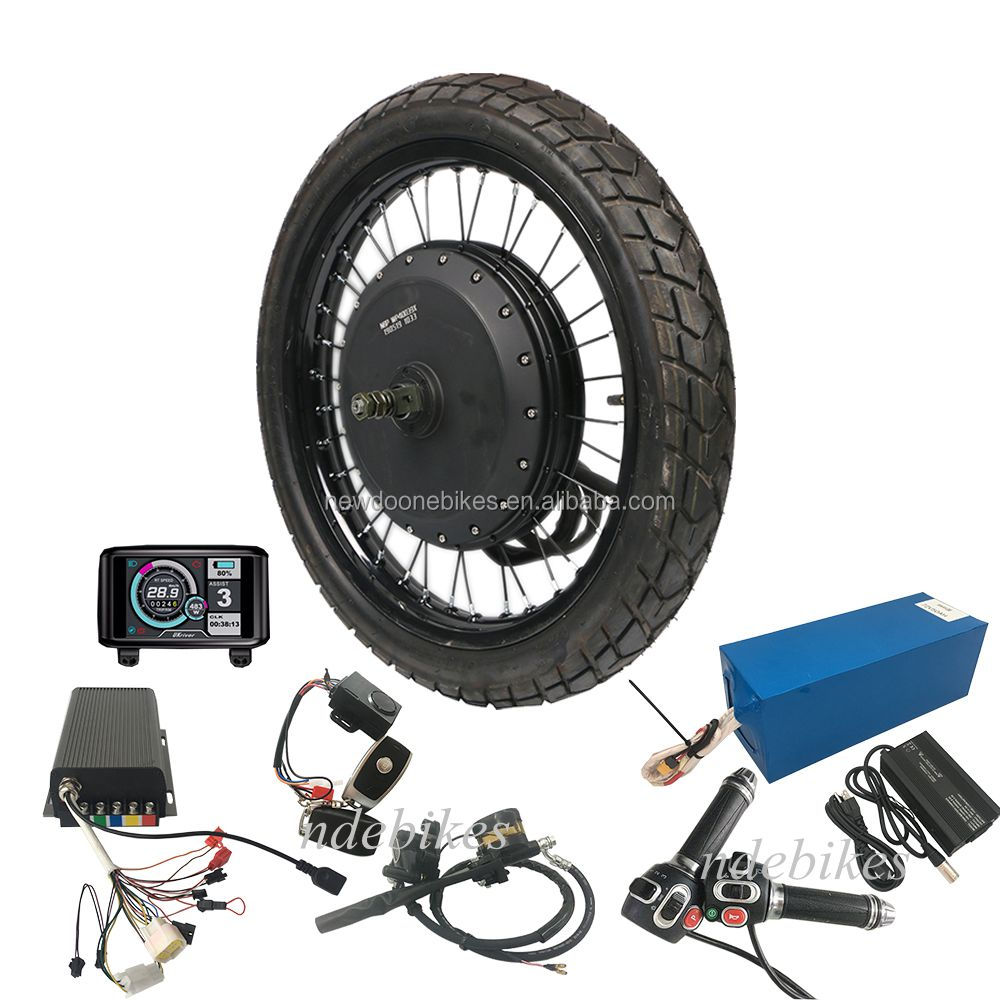 QS273 V3 72V 8000w 40H Kit de  - Qs273 Hub Motor 8000W 72V avaliação e preço