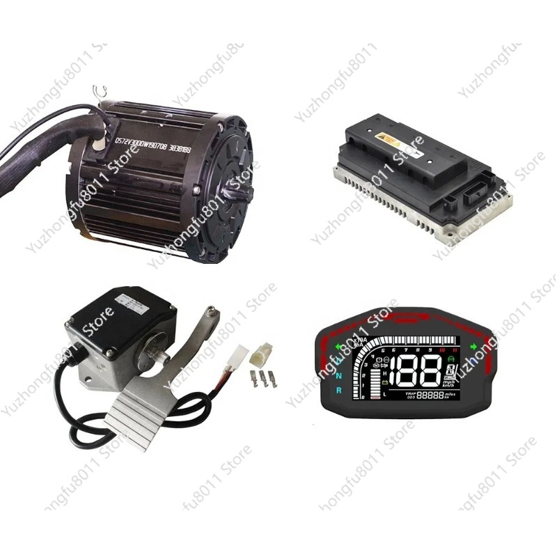 3000W Mid Drive Brushless DC M - Mid Drive Motor Kit 72V 3000W avaliação e preço