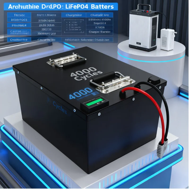 Bateria LiFePO4 72V 50Ah-200Ah - 72V 60Ah Lifepo4 Battery Pack avaliação e preço