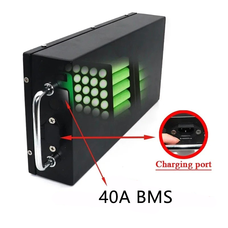 Nova Bateria de Lítio para Veí - 60V 30Ah Electric Scooter Battery avaliação e preço