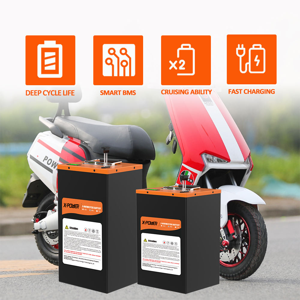 Nova Bateria de Íon de Lítio L - 72V 60Ah Lifepo4 Battery Pack avaliação e preço