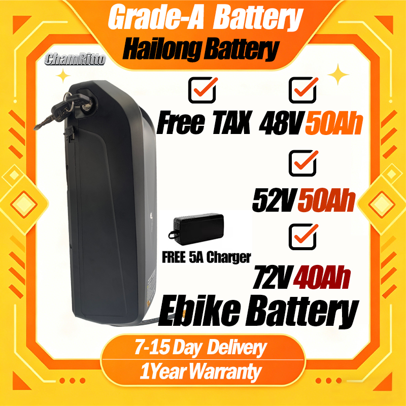 Bateria para Ebike 48V 50AH 52 - 60V 30Ah Electric Scooter Battery avaliação e preço