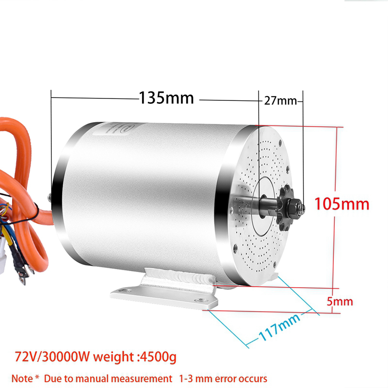 Kit de Conversão de Motor Elét - Electric Motorcycle Conversion Kit 72V avaliação e preço