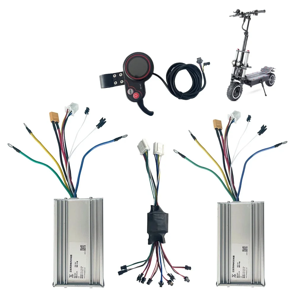 Controladores de motor para sc - 60V 5600W Dual Motor Electric Scooter avaliação e preço