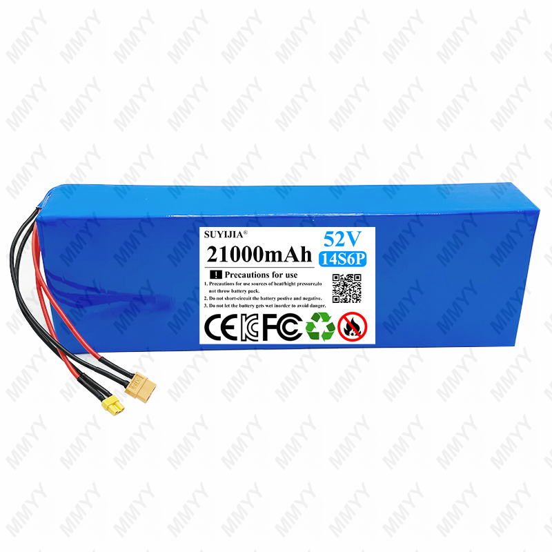 Bateria de Lítio 52V 21Ah 14S6 - 60V 30Ah Electric Scooter Battery avaliação e preço