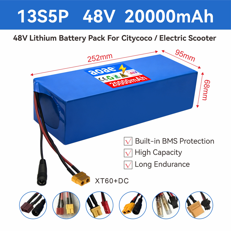 Bateria para Scooter Elétrico  - 60V 30Ah Electric Scooter Battery avaliação e preço